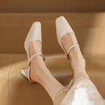 Exquisite Handcrafted Leather Women's Shoes for Timeless Elegance(Edamaijia9306F)
