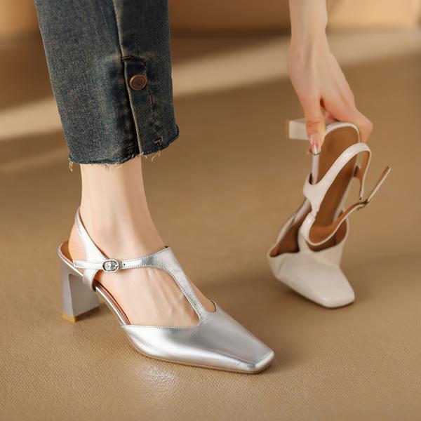 Exquisite Handcrafted Leather Women's Shoes: A Perfect Blend of Elegance and Luxury(Edamaijia9307F)