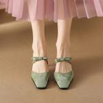 Exquisite Handcrafted Leather Women's Shoes: Luxurious Elegance & Quality Craftsmanship(Edamaijia81910F)