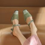 Exquisite Handcrafted Leather Women's Shoes: Luxurious Elegance & Quality Craftsmanship(Edamaijia81910F)