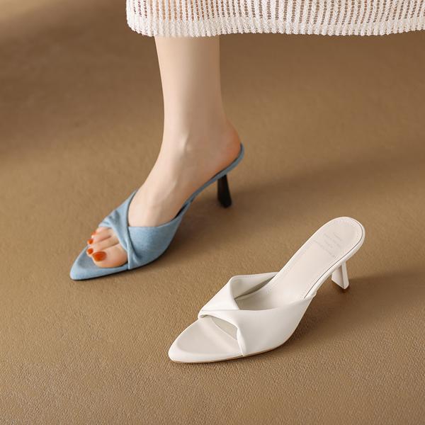 High-End Handmade Leather Women's Shoes: Exquisite Craftsmanship & Elegance(Edamaijia81911F)