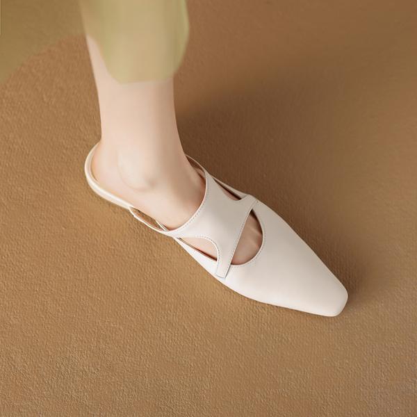 Luxurious Handmade Leather Women's Shoes: Craftsmanship Meets Elegance(Edamaijia81922F)