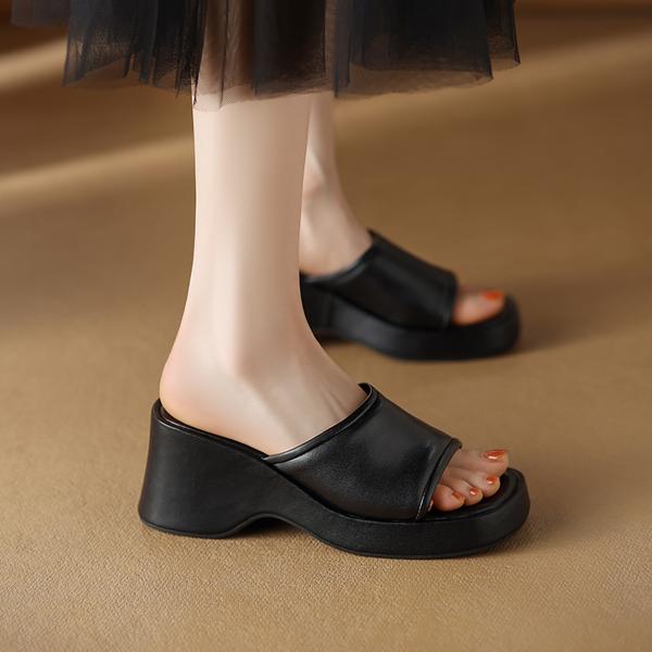 Handcrafted Leather Women’s Shoes: Elegant, Luxurious Quality(Edamaijia81937FW)