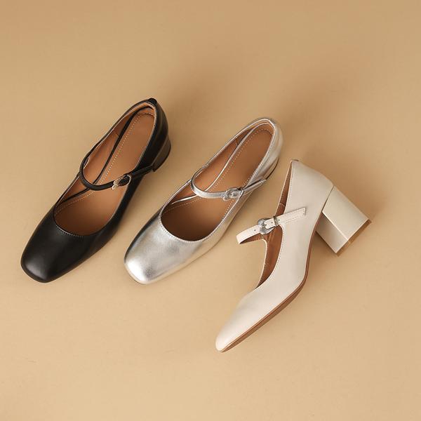 Exquisite Handcrafted Leather Women's Shoes: Elegant Luxury Craftsmanship(Edamaijia81733F)