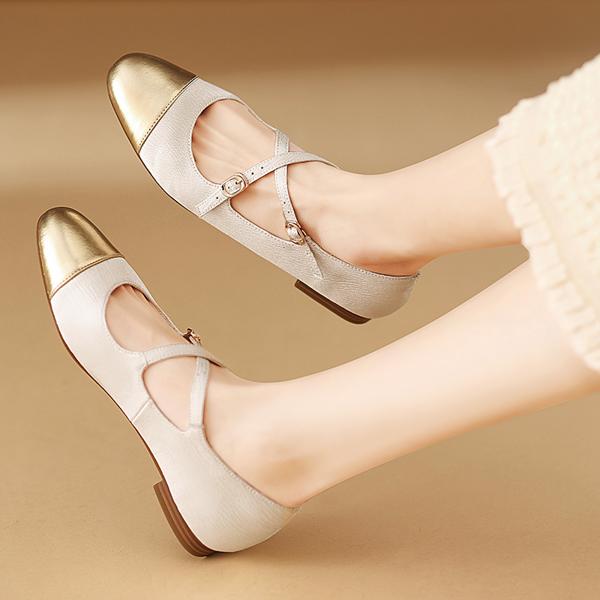 Handcrafted Luxury Leather Shoes for Elegant Women(Edamaijia81738WF)