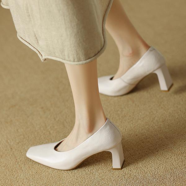 Exquisite Handmade Leather Women's Shoes: Luxury Meets Elegance(Edamaijia9318F)