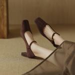 Exquisite Handcrafted Leather Women’s Shoes: Elegance Redefined(Edamaijia9322F)