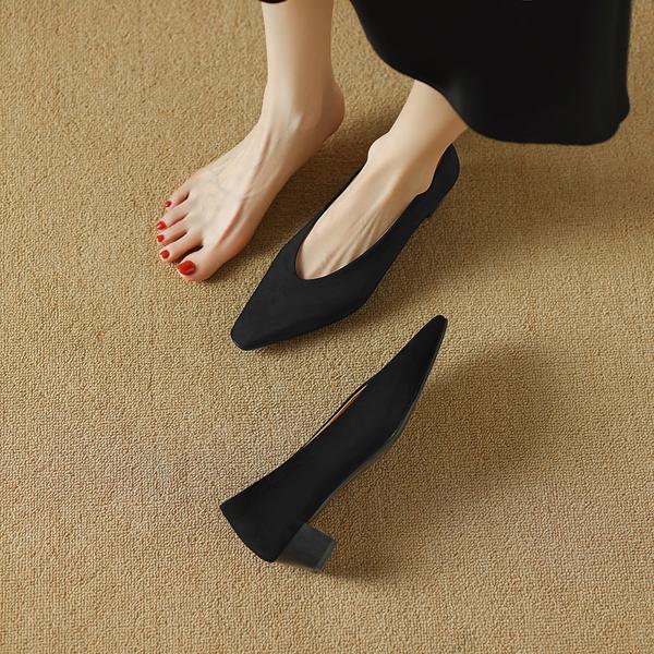 Handcrafted Luxury Leather Women's Shoes: Elegance in Every Stitch(Edamaijia82001F)