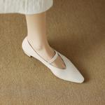 Exquisite Handmade Leather Women's Shoes, Elegance Redefined(Edamaijia82028F)