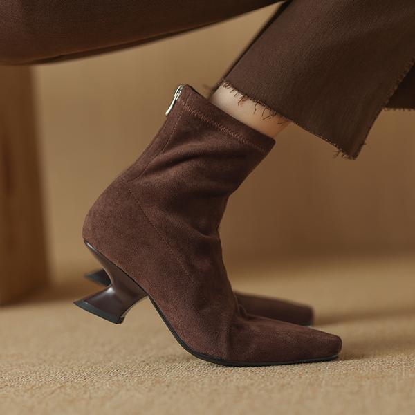 Handcrafted Leather Women's Shoes: Luxury, Elegance, Quality(Edamaijia81981F)