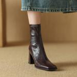 Exquisite Handmade Leather Women’s Shoes: Luxurious Craftsmanship & Timeless Elegance(Edamaijia82067F)