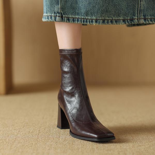 Exquisite Handmade Leather Women’s Shoes: Luxurious Craftsmanship & Timeless Elegance(Edamaijia82067F)