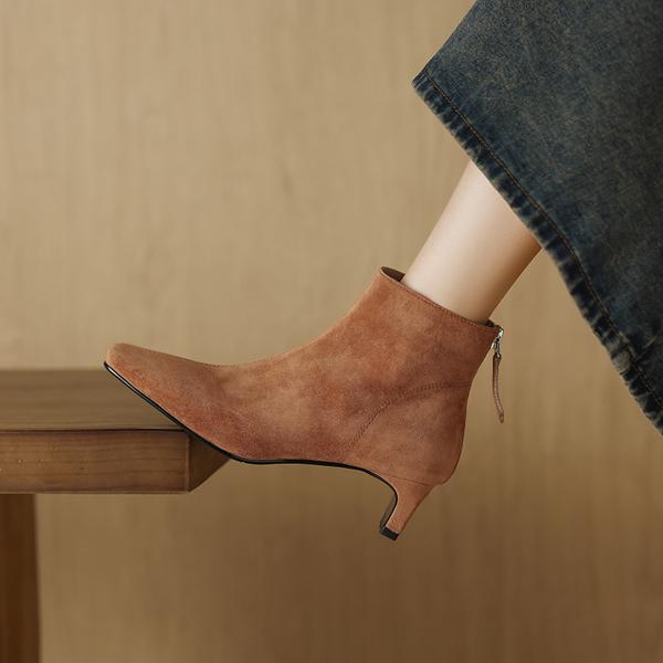 Exquisite Handmade Leather Women's Shoes: A Luxurious Touch of Elegance(Edamaijia82055F)