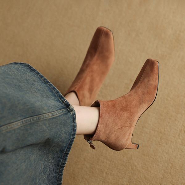 Exquisite Handmade Leather Women's Shoes: A Luxurious Touch of Elegance(Edamaijia82055F)