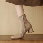 Handcrafted Genuine Leather Women's Shoes — Luxurious Elegance in Every Stitch(Edamaijia82056F)