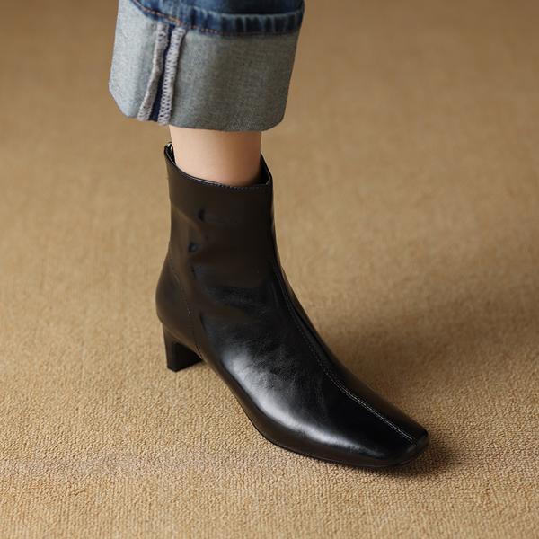 Handcrafted Genuine Leather Women's Shoes: Luxury & Elegance(Edamaijia82089F)