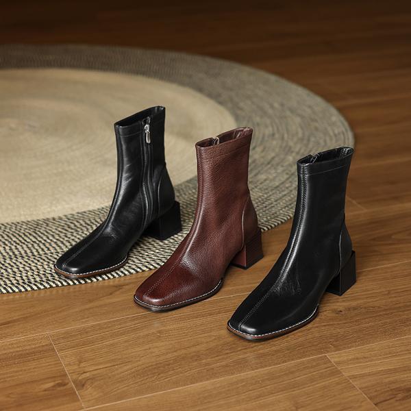 Luxury Handcrafted Leather Women's Shoes - Elegance Redefined(Edamaijia81578)