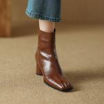 Handcrafted Luxury Genuine Leather Women's Shoes for Elegance(Edamaijia82108F)