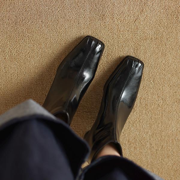 Handcrafted Luxury Genuine Leather Women's Shoes for Elegance(Edamaijia82108F)