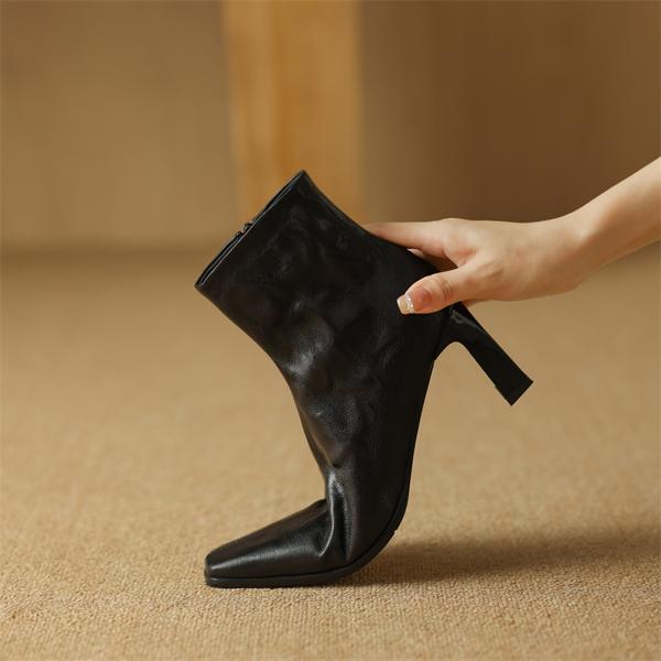 Exquisite Handcrafted Genuine Leather Women's Shoes: Luxury Elegance Redefined(Edamaijia9236F)