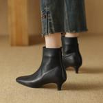 Elegant Handcrafted Leather Women's Shoes: Luxurious Artistry & Quality(Edamaijia82112F)