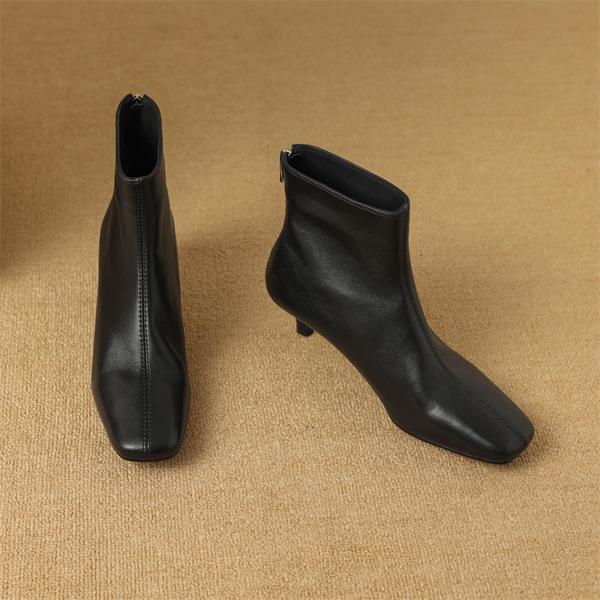 Elegant Handcrafted Leather Women's Shoes: Luxurious Artistry & Quality(Edamaijia82112F)