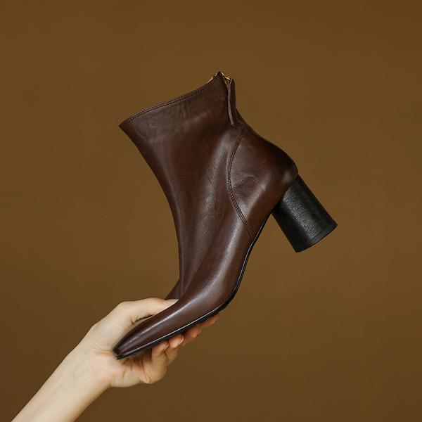 Crafted Elegance: Luxury Handmade Leather Women's Shoes of Exquisite Quality(Edamaijia82156F)