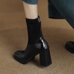 Handcrafted Genuine Leather Women's Shoes: Exquisite Elegance & Luxury(Edamaijia82133F)