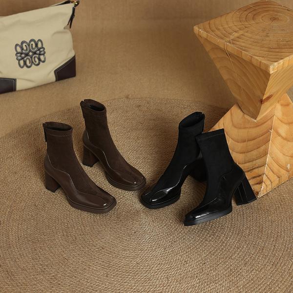 Handcrafted Genuine Leather Women's Shoes: Exquisite Elegance & Luxury(Edamaijia82133F)