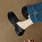 Exquisite Handmade Leather Women's Shoes: Luxurious Craftsmanship & Elegance(Edamaijia82158F)
