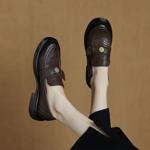 Handcrafted Genuine Leather Women's Shoes - Elegant Luxury品质(Edamaijia82161F)