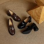 Handcrafted Real Leather Women's Shoes - Elegance Meets Luxury Craftsmanship(Edamaijia82178)