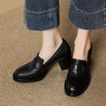 Luxurious Handcrafted Leather Women's Shoes: Elegance Redefined(Edamaijia82177)