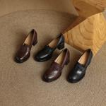 Luxurious Handcrafted Leather Women's Shoes: Elegance Redefined(Edamaijia82177)