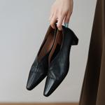 Handcrafted Luxury Leather Women's Shoes(Edamaijia82171F)
