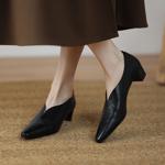 Handcrafted Luxury Leather Women's Shoes(Edamaijia82171F)