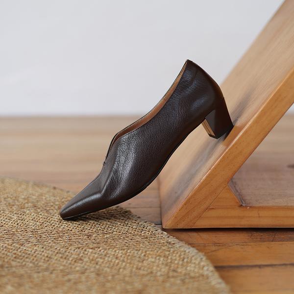 Handcrafted Luxury Leather Women's Shoes(Edamaijia82171F)