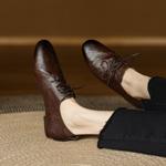 Handcrafted Luxury Leather Women's Shoes: Exquisite Artistry & Elegance(Edamaijia82186F)