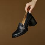 Handcrafted Genuine Leather Women's Shoes - Elegance Meets Luxury Quality(Edamaijia82182F)