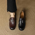 Handcrafted Leather Women's Shoes: Luxurious Elegance Redefined(Edamaijia82188F)