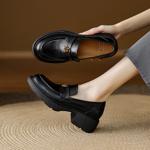 Luxurious Handmade Leather Women's Shoes: Elegant Craftsmanship(Edamaijia82190F)