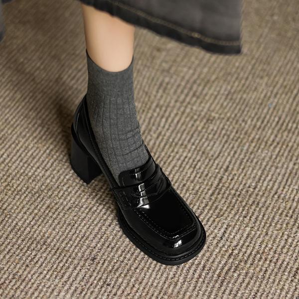 Handcrafted Luxury Leather Women's Shoes for Elegant Style(Edamaijia82197F)