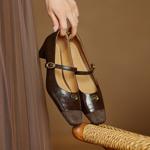Handcrafted Luxury Leather Women’s Shoes: Exquisite Quality & Elegance(Edamaijia82198F)