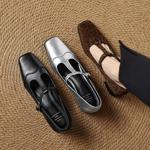 Exquisite Handcrafted Leather Women's Shoes: Elegance Meets Luxury(Edamaijia82200F)