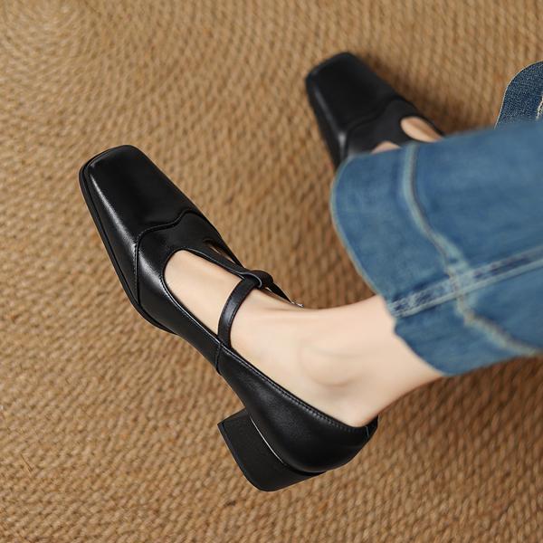 Exquisite Handcrafted Leather Women's Shoes: Elegance Meets Luxury(Edamaijia82200F)