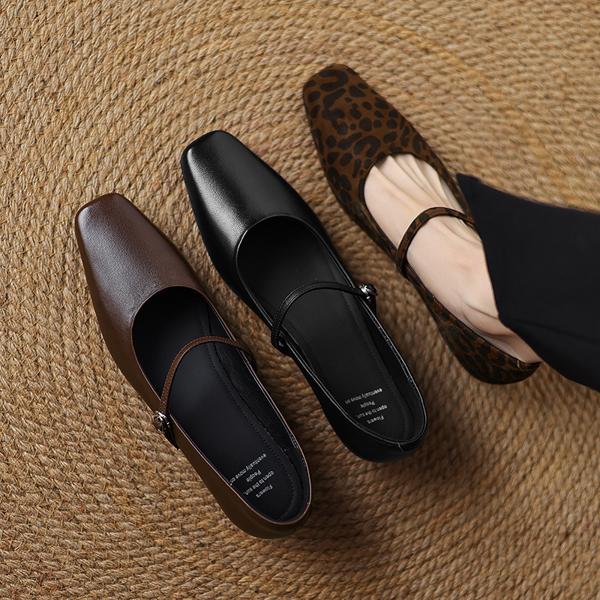 Exquisite Handcrafted Leather Women’s Shoes for Elegance(Edamaijia82201F)