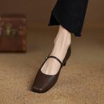 Exquisite Handcrafted Leather Women’s Shoes for Elegance(Edamaijia82201F)