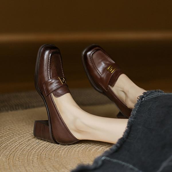 Handcrafted Genuine Leather Shoes: Luxurious Elegance Redefined(Edamaijia82202F)