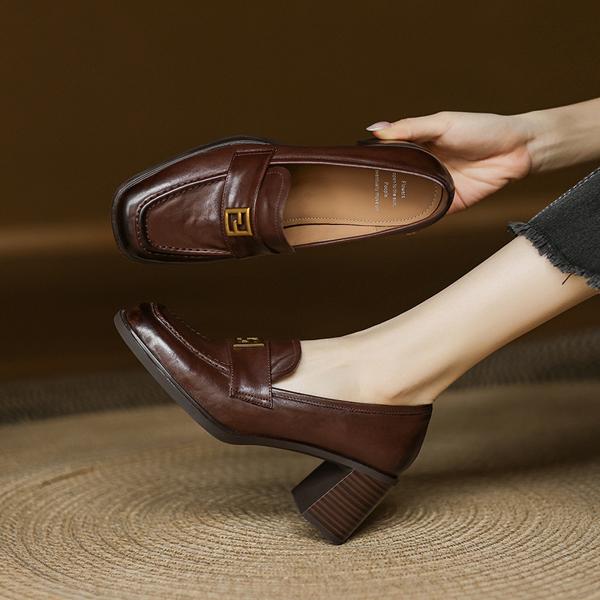 Handcrafted Genuine Leather Shoes: Luxurious Elegance Redefined(Edamaijia82202F)