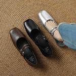Handcrafted Luxury Leather Women's Shoes - Elegance Redefined(Edamaijia82203F)